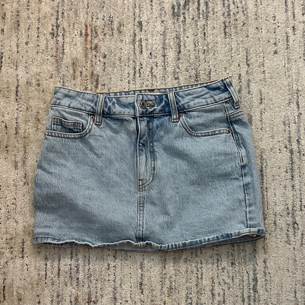PacSun Blue Denim Skirt